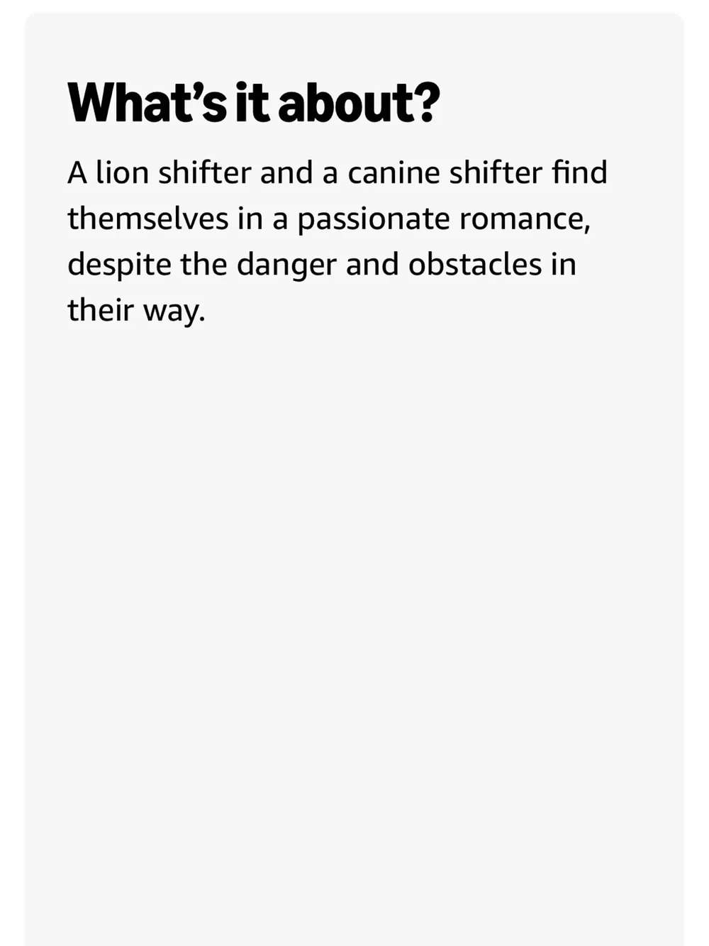 The Mane Attraction Paperback by Shelly Laurenston
